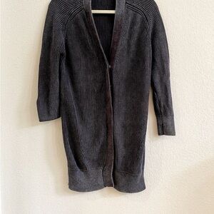Elegant Black Women's Cardigan